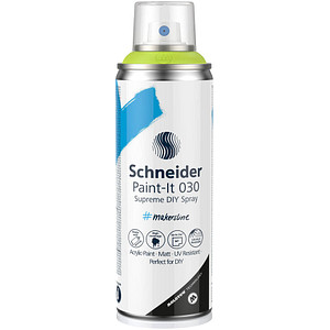 Schneider Paint-It 030 Supreme DIY Acrylspray Sprühfarbe lime pastel