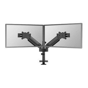 Neomounts Monitor-Halterung DS65S-950BL2 schwarz für 2 Monitore, Tischklemme, Tischbohrung