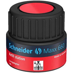 Schneider Nachfülltinte Maxx 660 rot