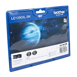 2 brother LC-1280XLBK schwarz Tintenpatronen 2 brother LC-1280XLBK schwarz Tintenpatronen