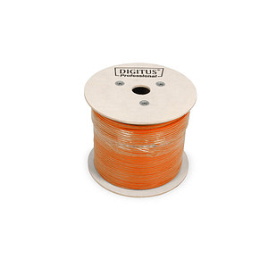 DIGITUS Ethernet Netzwerkkabel DK-1743-VH-D-5 500 m orange 1.200 MHz, 1 St.