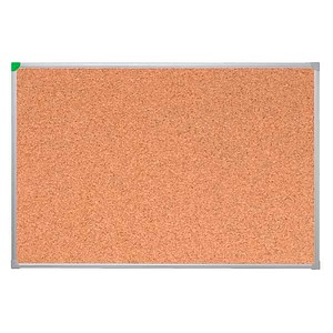 FRANKEN Pinnwand U-Act!Line® 120,0 x 90,0 cm Kork braun