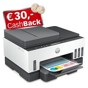 AKTION: HP Smart Tank 7305 3 in 1 Tintenstrahl-Multifunktionsdrucker grau mit CashBack