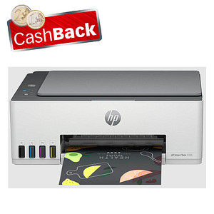 AKTION: HP Smart Tank 5105 All-in-One 3 in 1 Tintenstrahl-Multifunktionsdrucker weiß mit CashBack