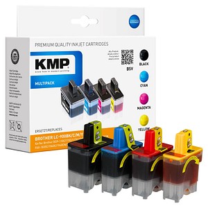 4 KMP B5V schwarz, cyan, magenta, gelb Tintenpatronen ersetzen brother LC900VALBP 4 KMP B5V schwarz, cyan, magenta, gelb Tintenpatronen ersetzen brother LC900VALBP