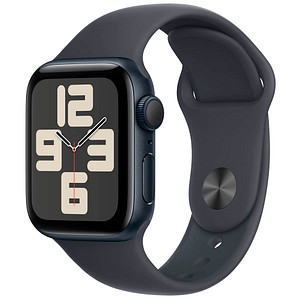 Apple Watch SE 40 mm Aluminium (GPS) Sportarmband M/L  mitternacht