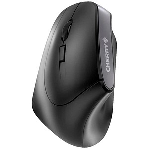 CHERRY MW 4500 LEFT Maus ergonomisch kabellos schwarz