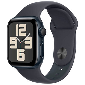 Apple Watch SE 40 mm Aluminium (GPS) Sportarmband S/M  mitternacht