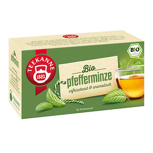 TEEKANNE Pfefferminze Bio-Tee 18 Portionen