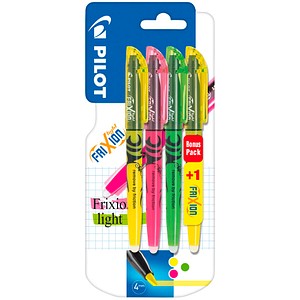 PILOT FriXion light Textmarker farbsortiert, 4 St.