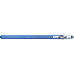 Pentel Mattehop Gelschreiber himmelblau 0,5 mm, Schreibfarbe: blau, 1 St.