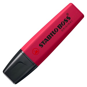 STABILO BOSS NatureCOLORS Wildflowers Textmarker rot, 1 St.