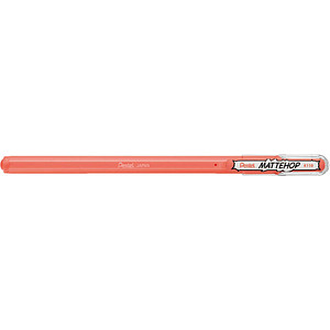 Pentel Mattehop Gelschreiber koralle 0,5 mm, Schreibfarbe: orange, 1 St.