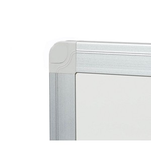 Dahle 96152 Tableau Blanc Magnétique 120x90 Cm - Cadre Aluminium Premium