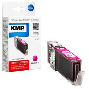 KMP C92 magenta Tintenpatrone ersetzt Canon CLI-551 XL M KMP C92 magenta Tintenpatrone ersetzt Canon CLI-551 XL M
