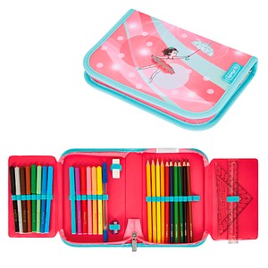 herlitz Federmäppchen befüllt Ballet Love Motiv 31-teilig, 20,5 x 14,0 cm