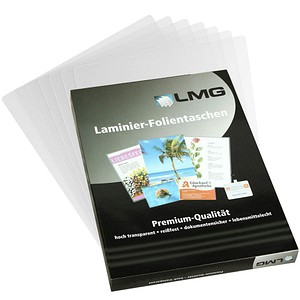 LMG Laminierfolien glänzend für A6 100 micron, 100 St.