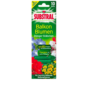 SUBSTRAL® Balkonblumen Düngerstäbchen 10 Stück