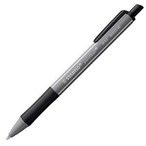 STABILO Kugelschreiber pointball dunkelgrau, Schreibfarbe: schwarz, 1 St.