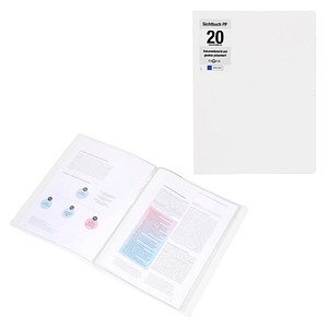 PAGNA Office Sichtbuch DIN A4, 20 Hüllen weiß, 1 St.