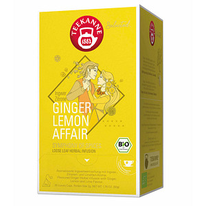TEEKANNE Bio Luxury Cup Ginger Lemon Affair Bio-Tee 25 Portionen