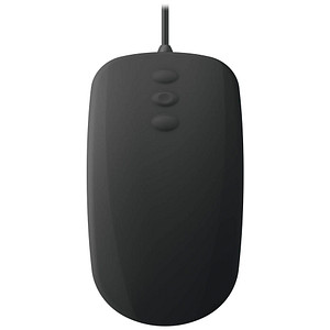 CHERRY AK-PMH3 Medical Mouse 3-Button Scroll Hygiene-Maus kabelgebunden schwarz