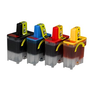 4 KMP B5V schwarz, cyan, magenta, gelb Tintenpatronen ersetzen brother LC900VALBP 4 KMP B5V schwarz, cyan, magenta, gelb Tintenpatronen ersetzen brother LC900VALBP