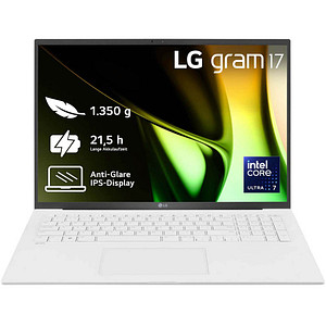 LG 17Z90S-G.AA77G Notebook 43,2 cm (17,0 Zoll), 16 GB RAM, 1 TB SSD, Intel® Core™ Ultra 7