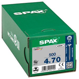 SPAX® Universalschrauben Z2 Senkkopf WIROX 70mm  x 4 mm, 500 St.