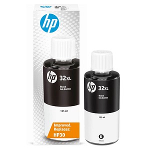 HP 32XL (1VV24AE) schwarz Tintenflasche HP 32XL (1VV24AE) schwarz Tintenflasche