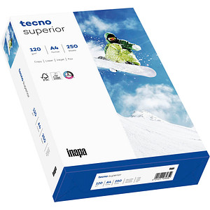 tecno Kopierpapier superior DIN A4 120 g/qm 250 Blatt