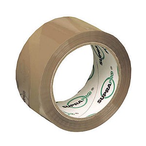 SUPRA Packband SUPRAPRO braun 50,0 mm x 66,0 m 1 Rolle