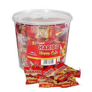 HARIBO Happy Cola Minibeutel Fruchtgummi 100 St.