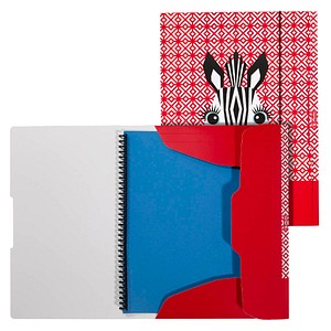 herlitz Sammelmappe Cute Animals DIN A4 Zebra, 1 St.