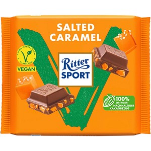Ritter SPORT Salted Caramel Schokolade 100,0 g, 1 St.