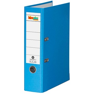 büroplus Ordner blau Karton 8,0 cm DIN A4, 1 St.