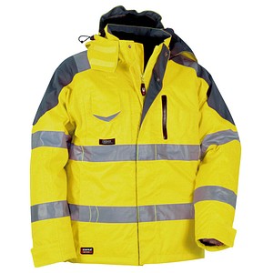 COFRA® Herren Warnjacke Winter RESCUE gelb Größe 50