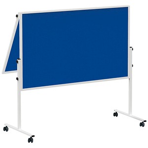 MAUL Moderationswand MAULsolid, klappbar 120,0 x 150,0 cm blau