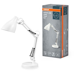 OSRAM Office Line Desk Pear E27 LED Tischlampe weiß 11 W