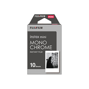 FUJIFILM instax mini Sofortbildkamera-Film MONOCHROME, 10 St.