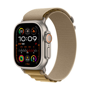 Apple Watch Ultra 2 49 mm (GPS + Cellular) Alpine Loop Medium  mandel, natur