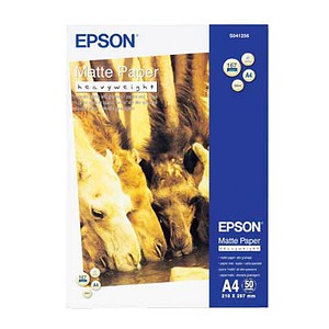 EPSON Fotopapier S041256 DIN A4 matt 167 g/qm 50 Blatt EPSON Fotopapier S041256 DIN A4 matt 167 g/qm 50 Blatt