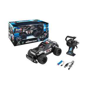 Revell RC Car Highway Police Ferngesteuertes Auto schwarz