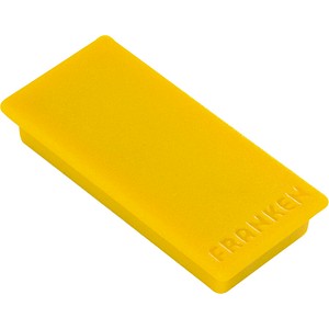10 FRANKEN Haftmagnet Magnet gelb 2,3 x 5,0 cm