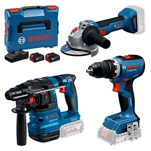 AKTION: BOSCH Professional Elektrowerkzeug-Set Combo-Kit 7 tlg.-tlg., 1 Set mit Prämie nach Registrierung