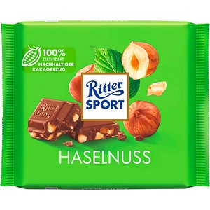 Ritter SPORT Haselnuss Schokolade 100,0 g, 1 St.