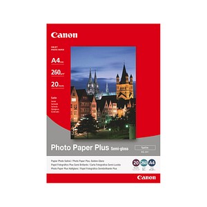 Canon Fotopapier SG-201 DIN A4 satiniert 260 g/qm 20 Blatt