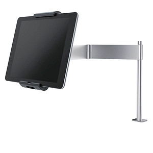 DURABLE Tablet-Halterung Table Clamp 893123 silber, schwarz für 1 Tablet, Tischklemme