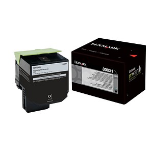Lexmark 80C0X10 schwarz Toner Lexmark 80C0X10 schwarz Toner
