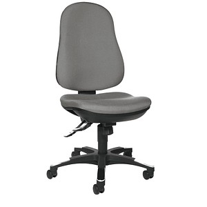 Topstar Bürostuhl Trend SY 10, 9020G23 Stoff grau, Gestell schwarz